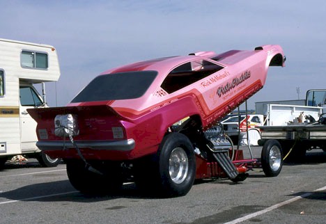 Rick McMichaels' Pink Chablis Chevy Vega
