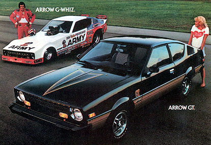 1978 Plymouth Arrow magazine ad